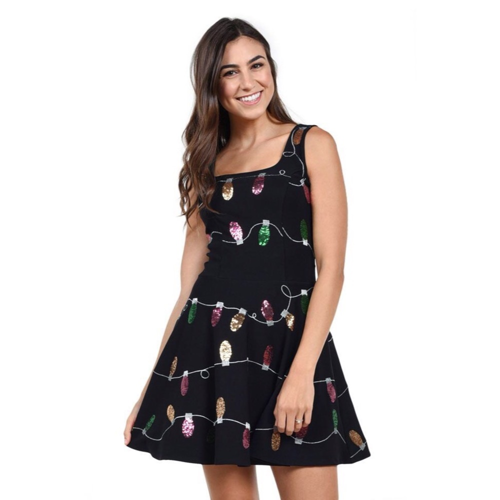 Tipsy Elves - Sequin Lights Dress -‎ HOLIDAY